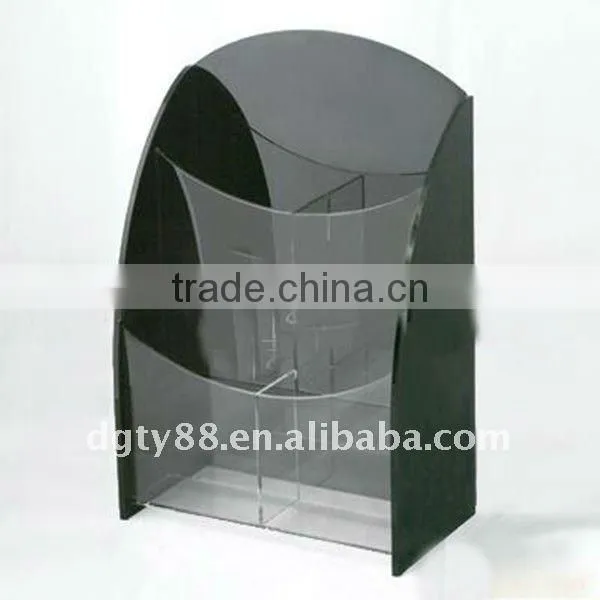 acrylic brochure display holder made by vacuum forming machine