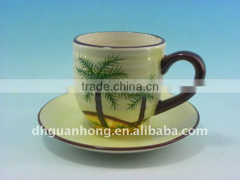 Selling fast promotional ceramic custom shaving mug