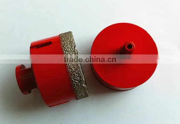 High speed special type Brazed diamond hole saw for drilling concrete