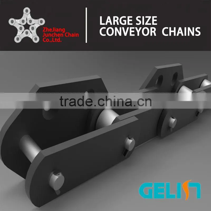 heat treatment steel China factory bucket elevator lifting chain NE series