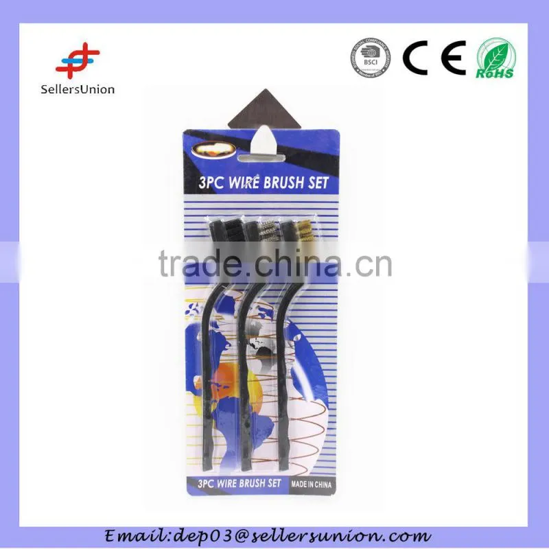 3 pcs samll steel wire brush for brush cutter