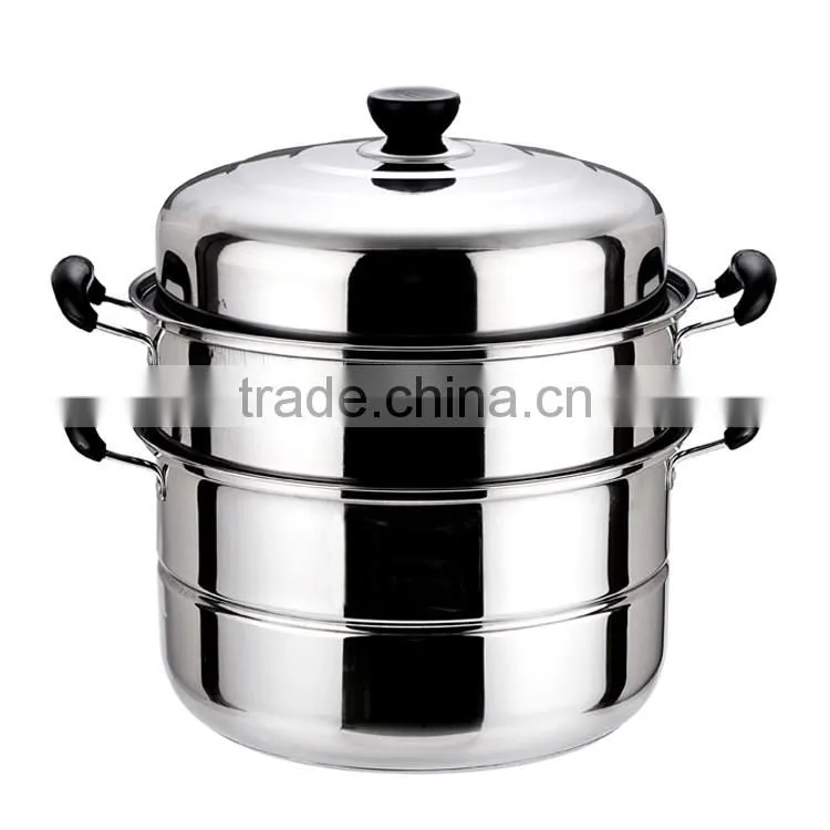 Stainless Steel Steamer Pot Food Steamer 2 layer