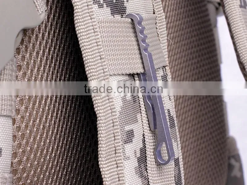 TK-7028 Quickdraw Outdoor Equipment Titanium Alloy Rattlesnake Hanging Buckle