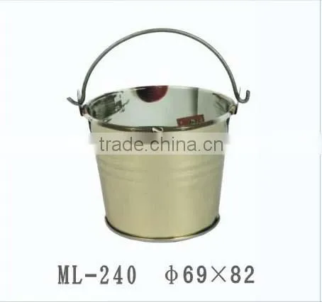 Ice Tin Bucket, Metal Bucket, Beer Bucket