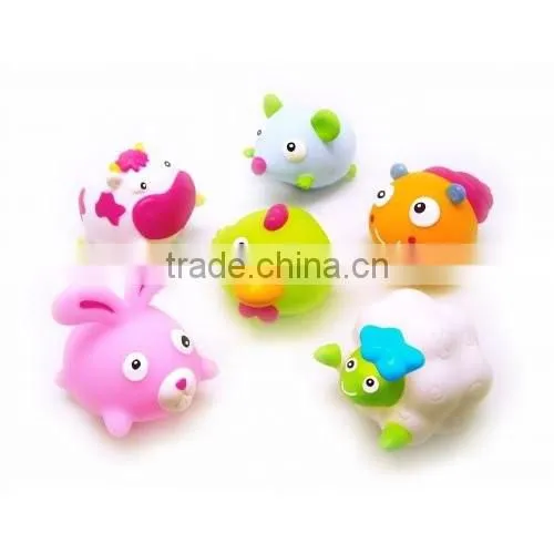 Water spray animals ABS bath toy