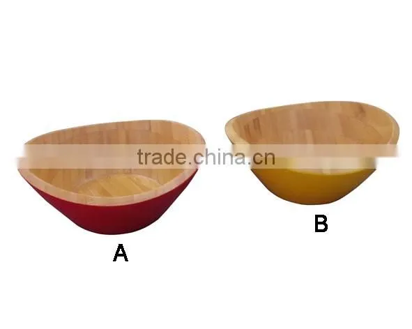 Good Quality Bamboo Salad Bowl for Fruit Salad Use