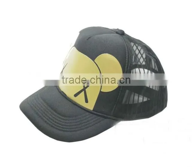 Custom foam mesh printing snapback trucker caps
