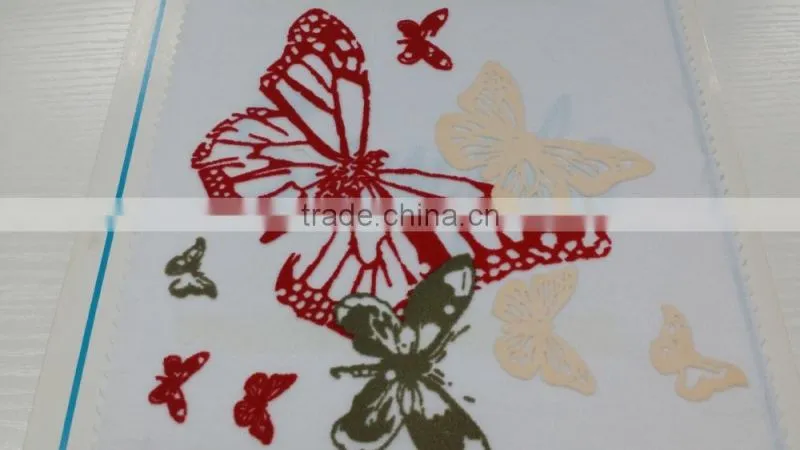High Quanlity custom plastisol T-shirt Heat Transfer Care Labels