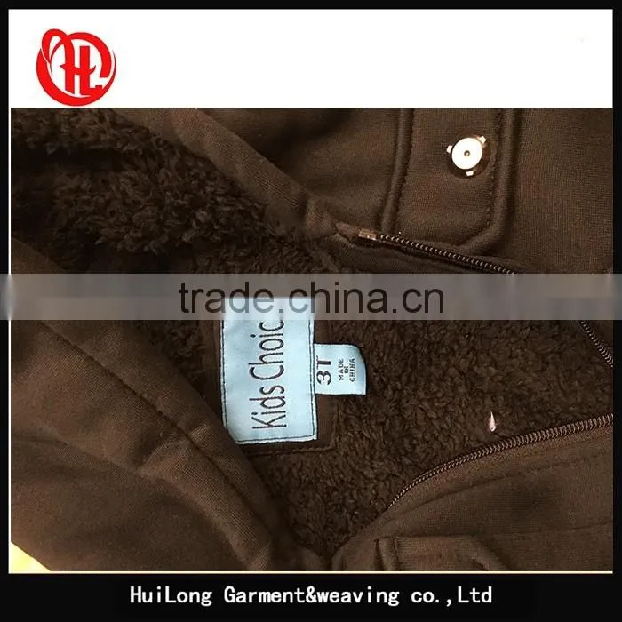 Children clothing manufacturing boy baby varsity jacket
