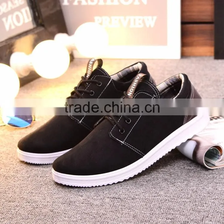 Cheap wholesale price summer breathable PU casual mens shoes