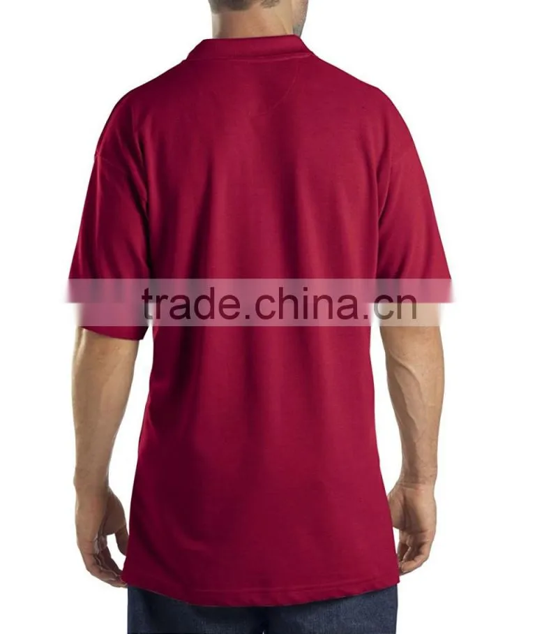 Hot sell 100% cotton polo shirt workwear polo t shirt uniform
