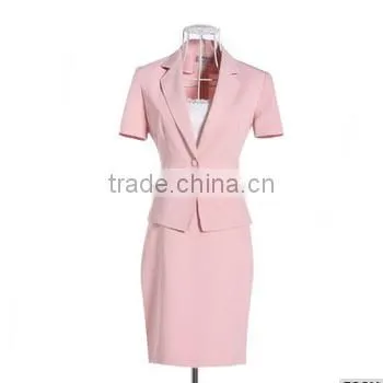 2017 New design ladies office wear white v-neck collar blouse for women