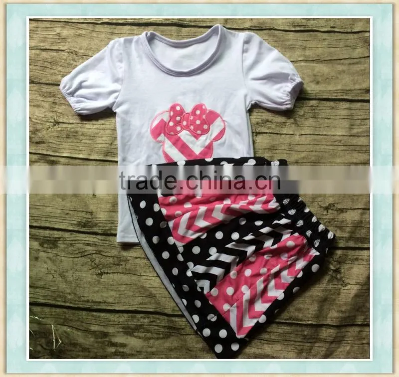 Christmas boutique outfit tutu skirt black top with colorful egg embroidery baby clothing
