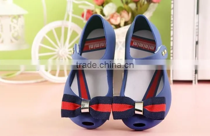 ribbon knot new style mini melissa shoes
