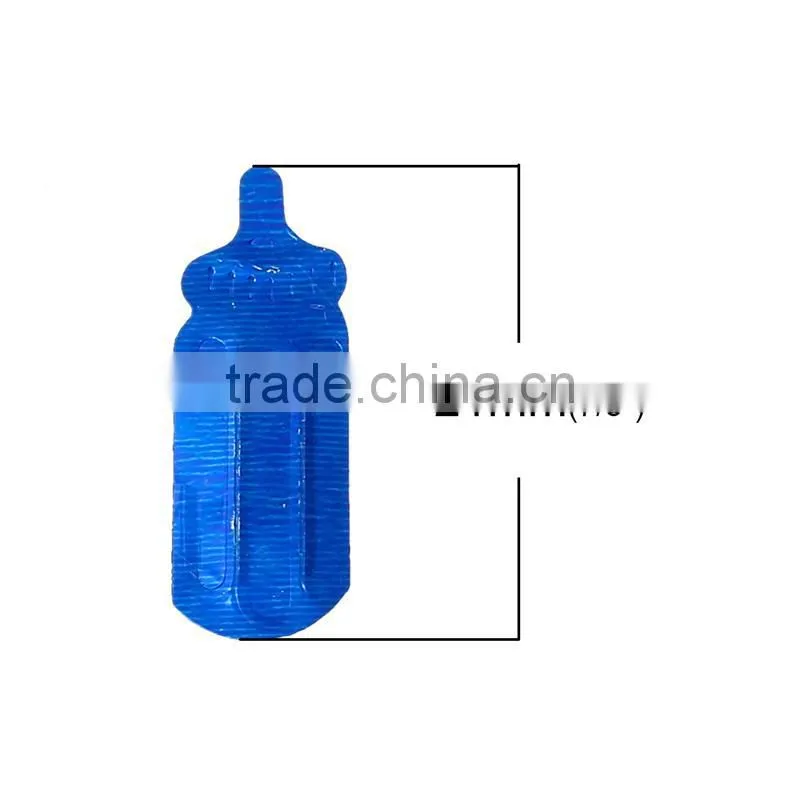 PVC Confetti Party Decoration Baby Shower Milk Bottle At Random