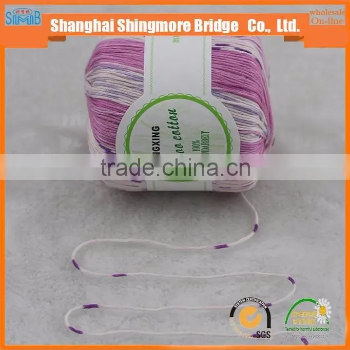 bamboo blended knitting yarn for knitting sweater with reasonable price