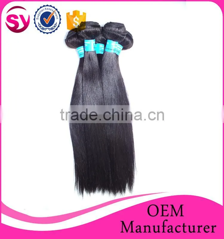 2016 100% unprocessed virgin silky straight peerless peruvian hair weft