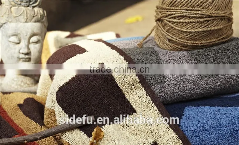 Good Quality Super Soft 100% Cotton Yarn Dyed Terry Bath Towel