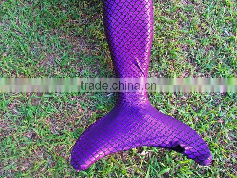 Fairy Girls Beautiful Rainbow Princess mermaid Tails Swim Fin