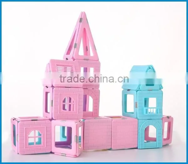 Japan hot selling kids DIY magnetic building blocks