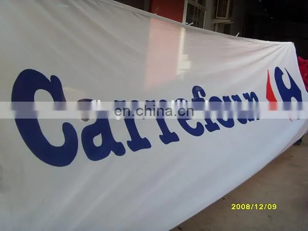 Advertising Street Flag Banner Custom Digital Printing