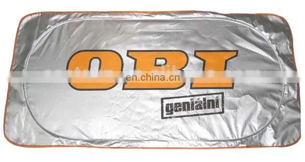 Car Sun shade silver Nylon front window polyester from leading car sunshade supplier in China