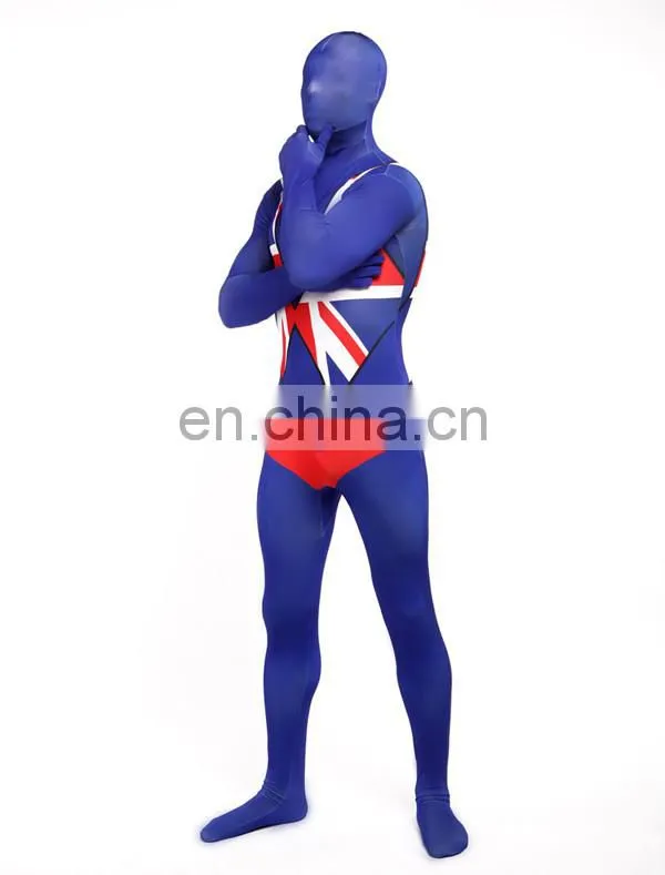 Morph Suit United Kingdom Spandex Full Body Costume UK