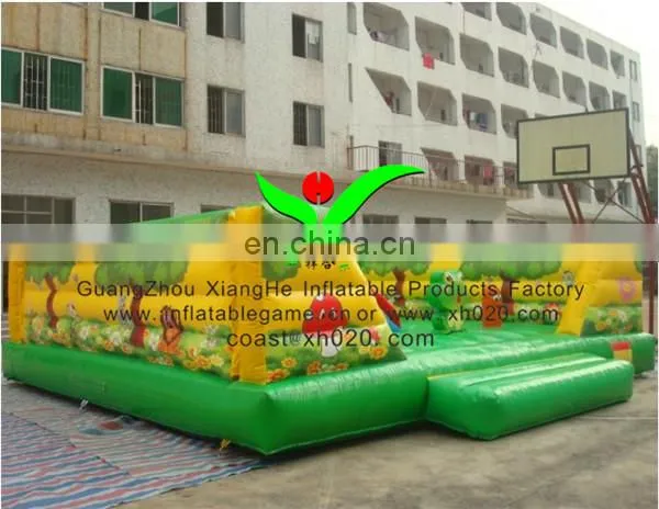 Green hot sale frog amusement park supplies kids outdoor games 23ft
