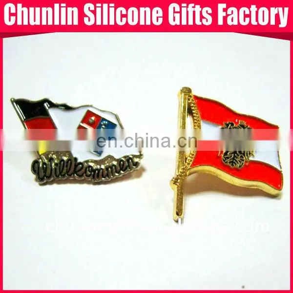 Gold Plating And Hard Enamel Lapel Pin