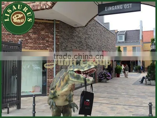 Lisaurus-C-High Quality Most Realistic Factory Price Fiberglass Silicon Dinosaur for Theme Park on Sale