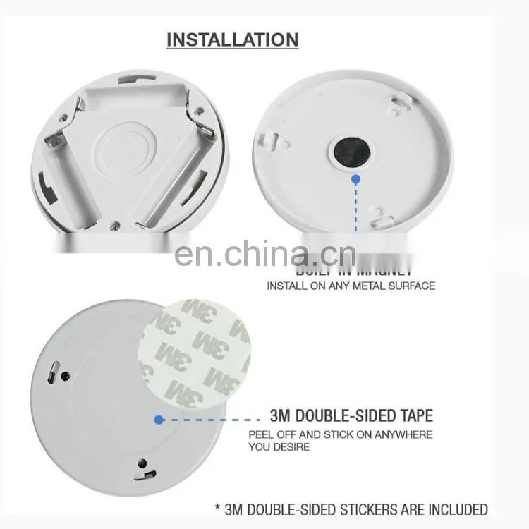 3AAA battery operated Led night light sensor for hallway cabinet