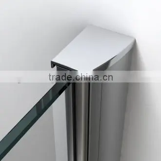 6/8/10mm With SS Support Bar Steady Shower Screen BL-116