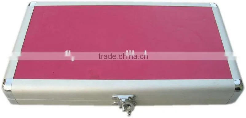 aluminum frame waterproof shell pp cd case with cd bag inside