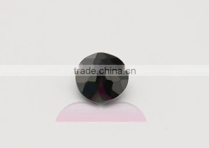 black cubic zircomia roumd gens