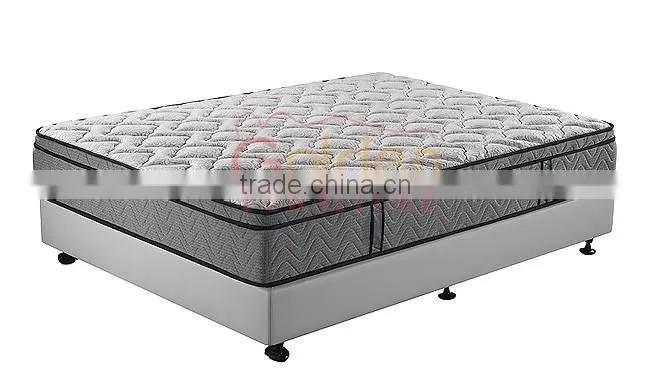 9Yr Gold Wholesale Popular New Design Bonnel Spring Mattress Price for Bedroom 6807-2A#