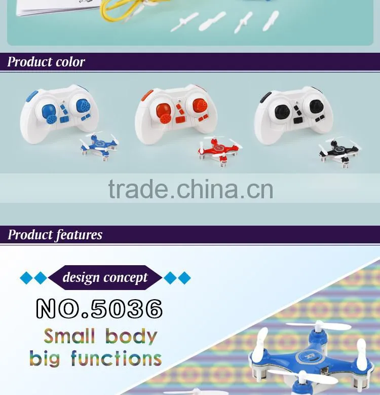 2015 New arrive 2.4G 4 CH 6-Axis Gyro mini rc quadcopter With Led Light RC UFO VS CX-10