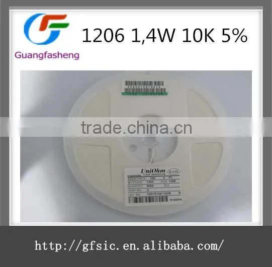 Electronic components Resistor 1206 1,4W 10K 5%