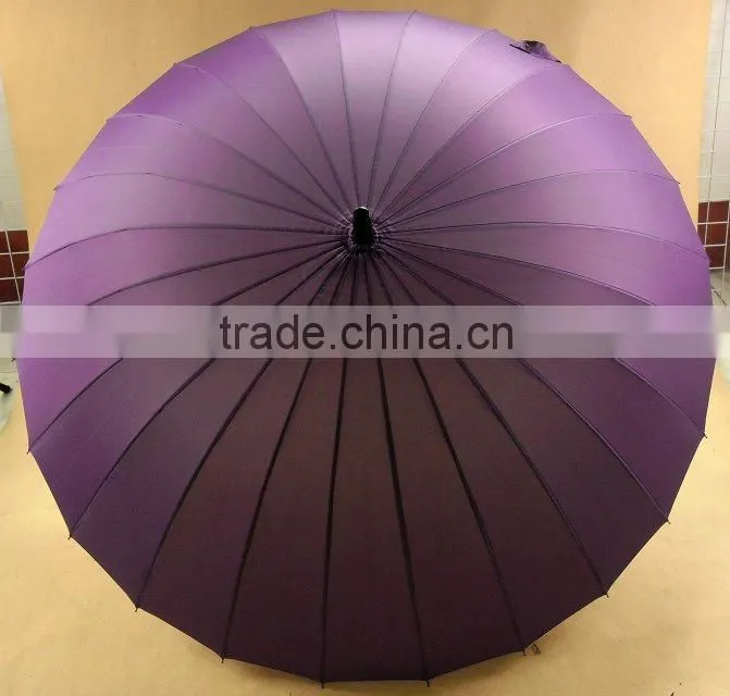 25"x24ribs straight umbrella