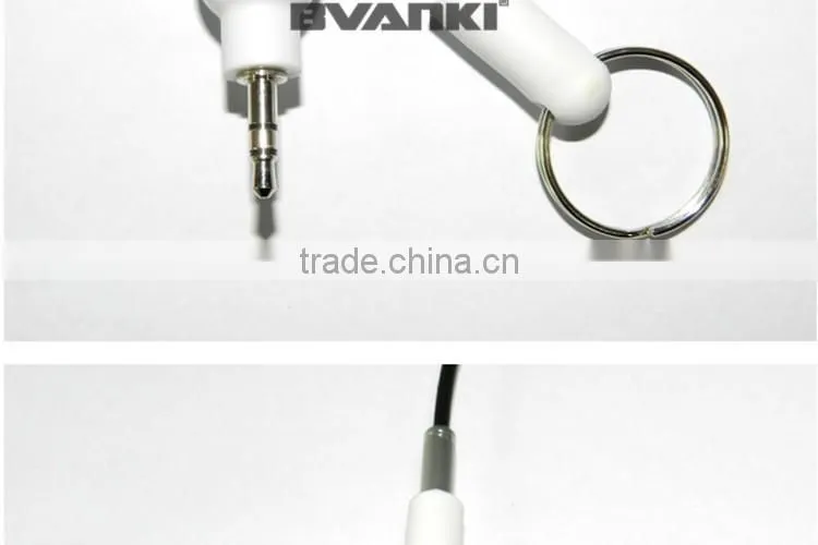 wholesale alibaba smartphone accessories 2016 One male to 2 Female 3.5mm stereo male to female audio aux cable free samples