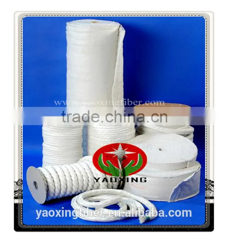Heat Insulation Ceramic Fiber Tape 1260C 550K Ceramic Fiber Tape Refractory Ceramic Fiber Tape