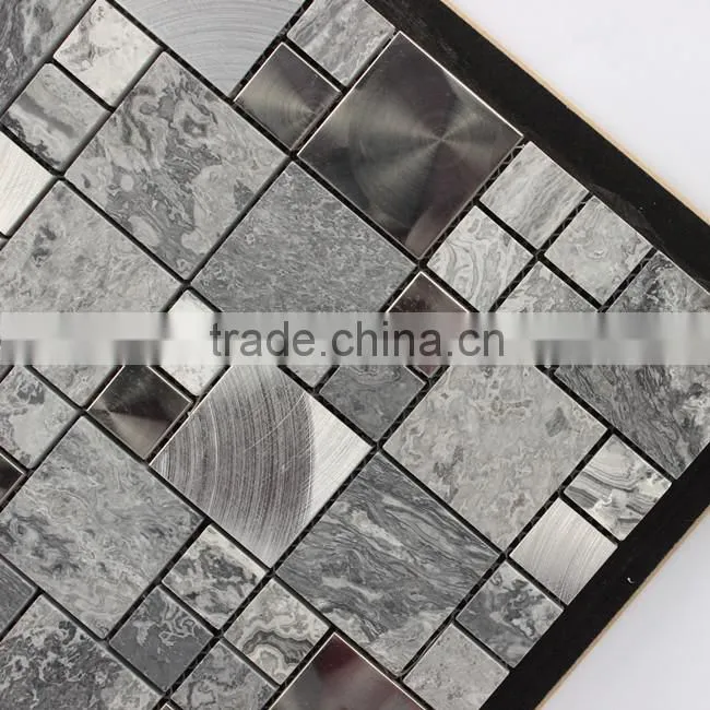China glass marble mix mosaic