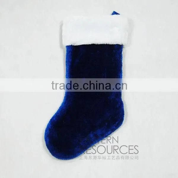 Plush Colorful Christmas Stocking