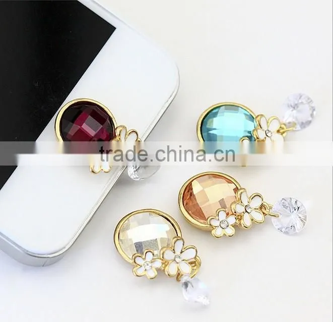 crystal cat home button sticker for iphone/ipad/ipod