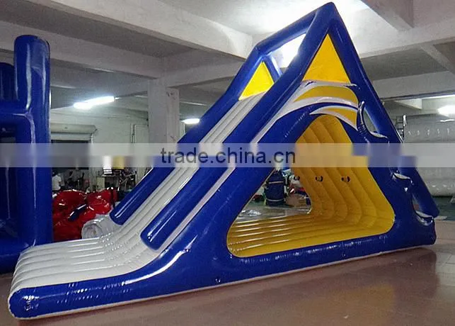 Crazy summer inflatable water slide for kids and adults with discount