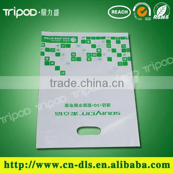 Photo printed plastic hook header card polybag