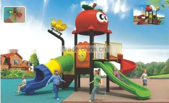 With The Spiral Slide Plastic Play House