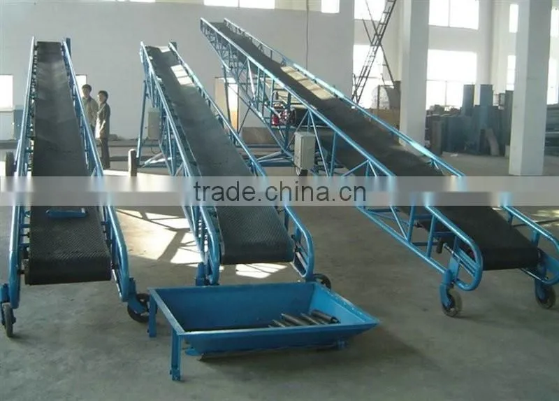 Grain Food PVC Belt Conveyor For Sale