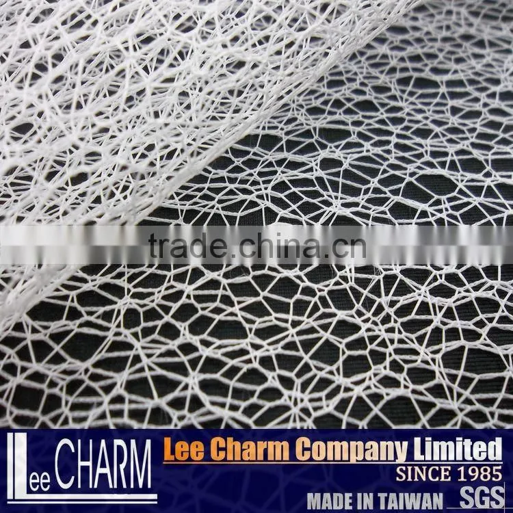Metallic Polyester Net Knitted Fabric