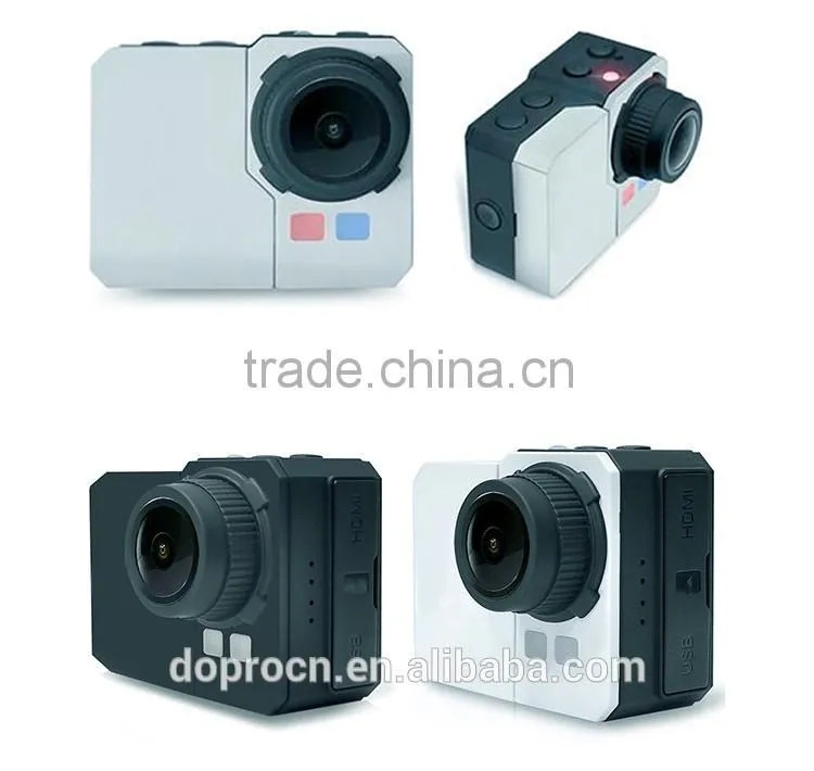 Ambarella A7 16MP hd 1080p waterproof sport camera, wifi action camera with sj5000 remote