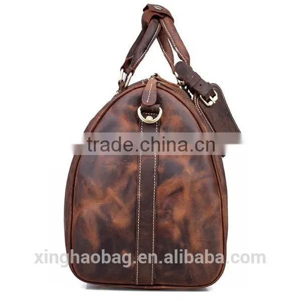 Guangzhou Factory Leather Bag Travel Bag Wholesale 2014